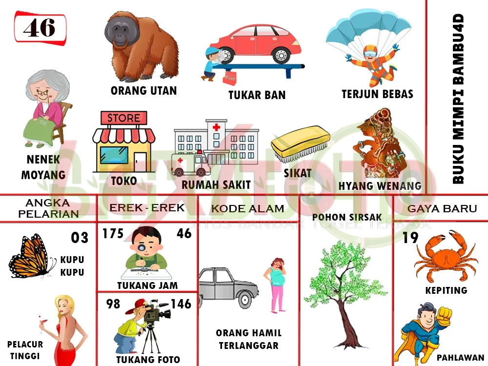buku mimpi erek erek togel 46